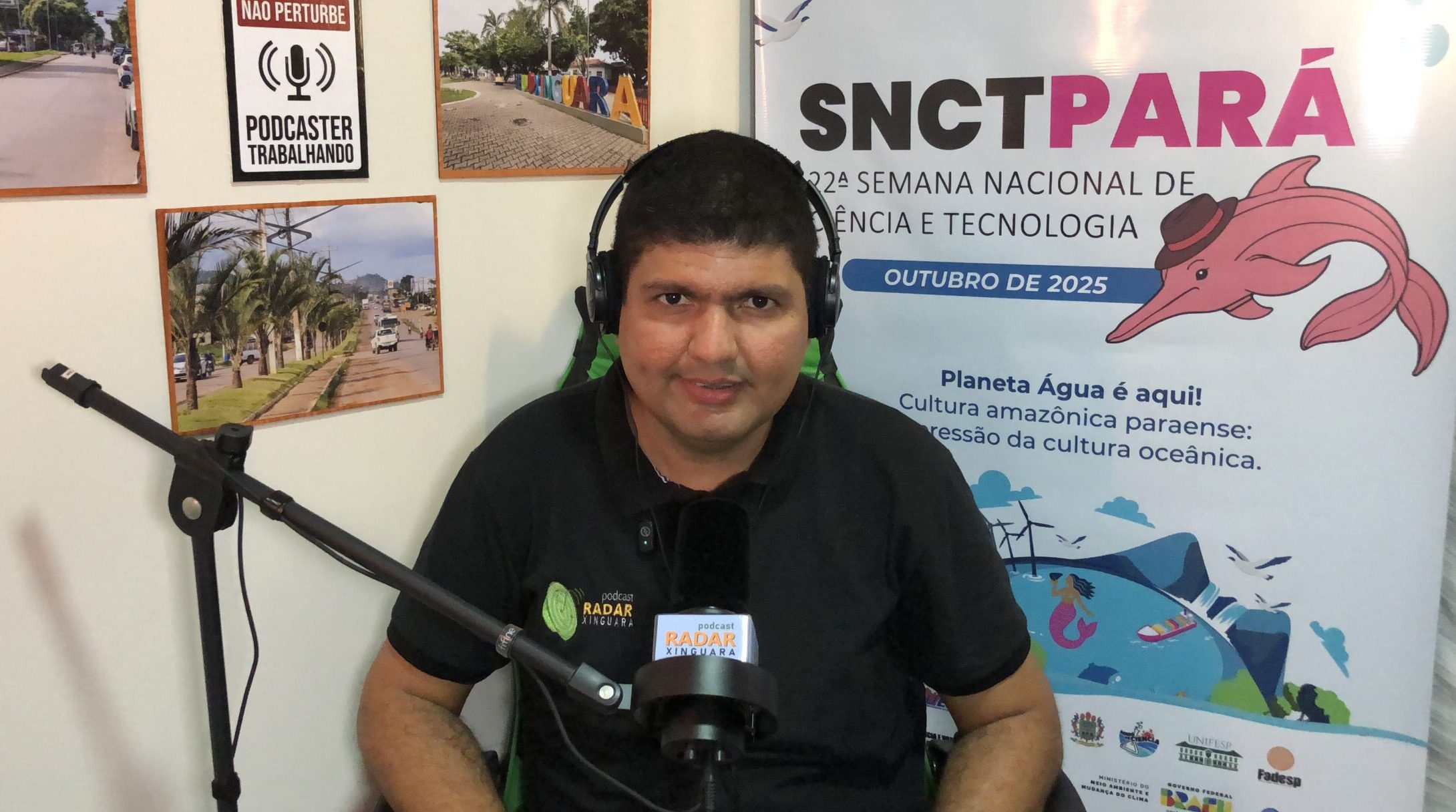 Podcast Radar Xinguara estreia série especial sobre cultura oceânica em parceria com a SNCT Pará 2025